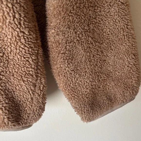 J. Crew Tan Sherpa Pullover - Picture 5 of 7